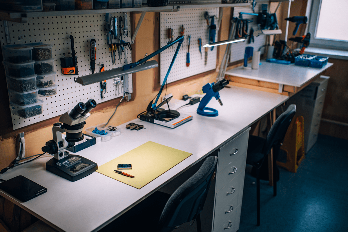 Процесс ремонта техники Iridium в iridium-servis